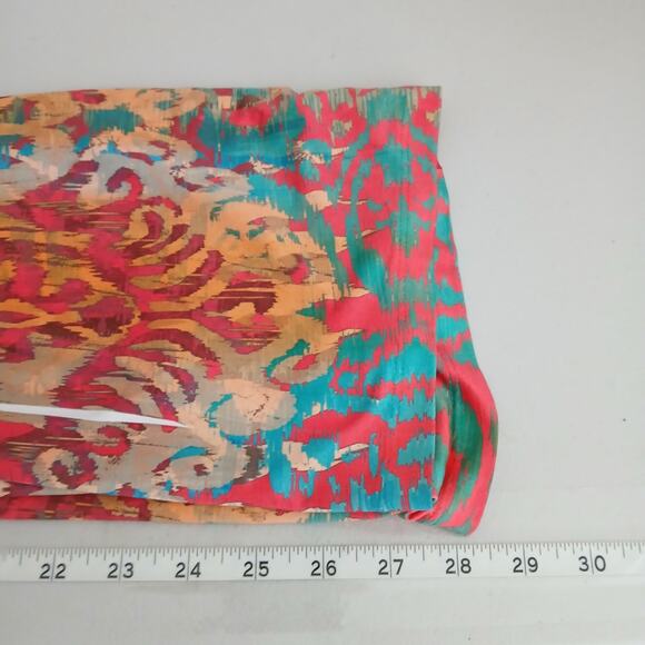 Rouge Y2K Multi Color Rhinestone Strapless Mini Dress Womens LG McBling Abstract - Picture 8 of 9